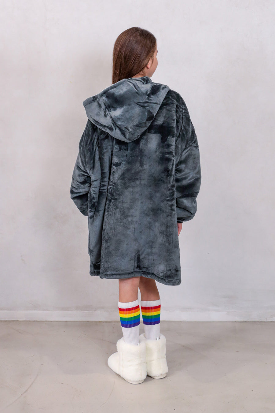 Dark Grey Kids Woodle