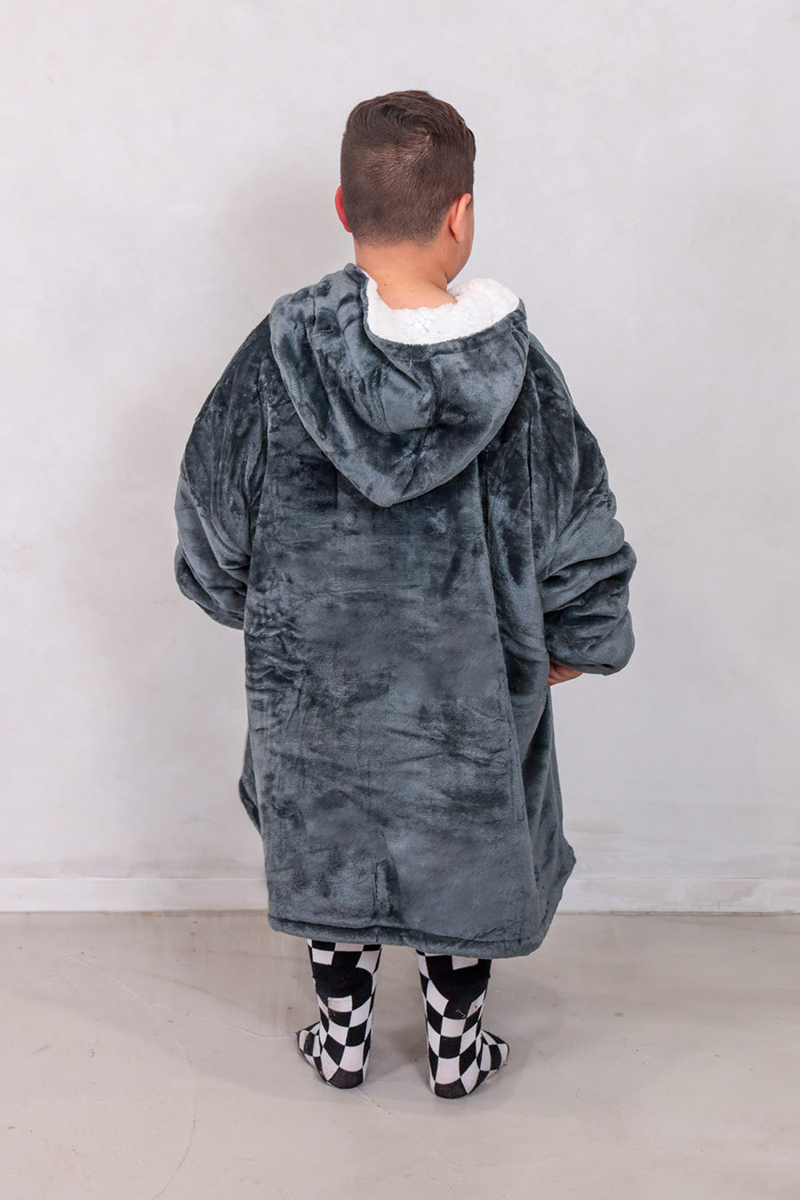 Dark Grey Kids Woodle