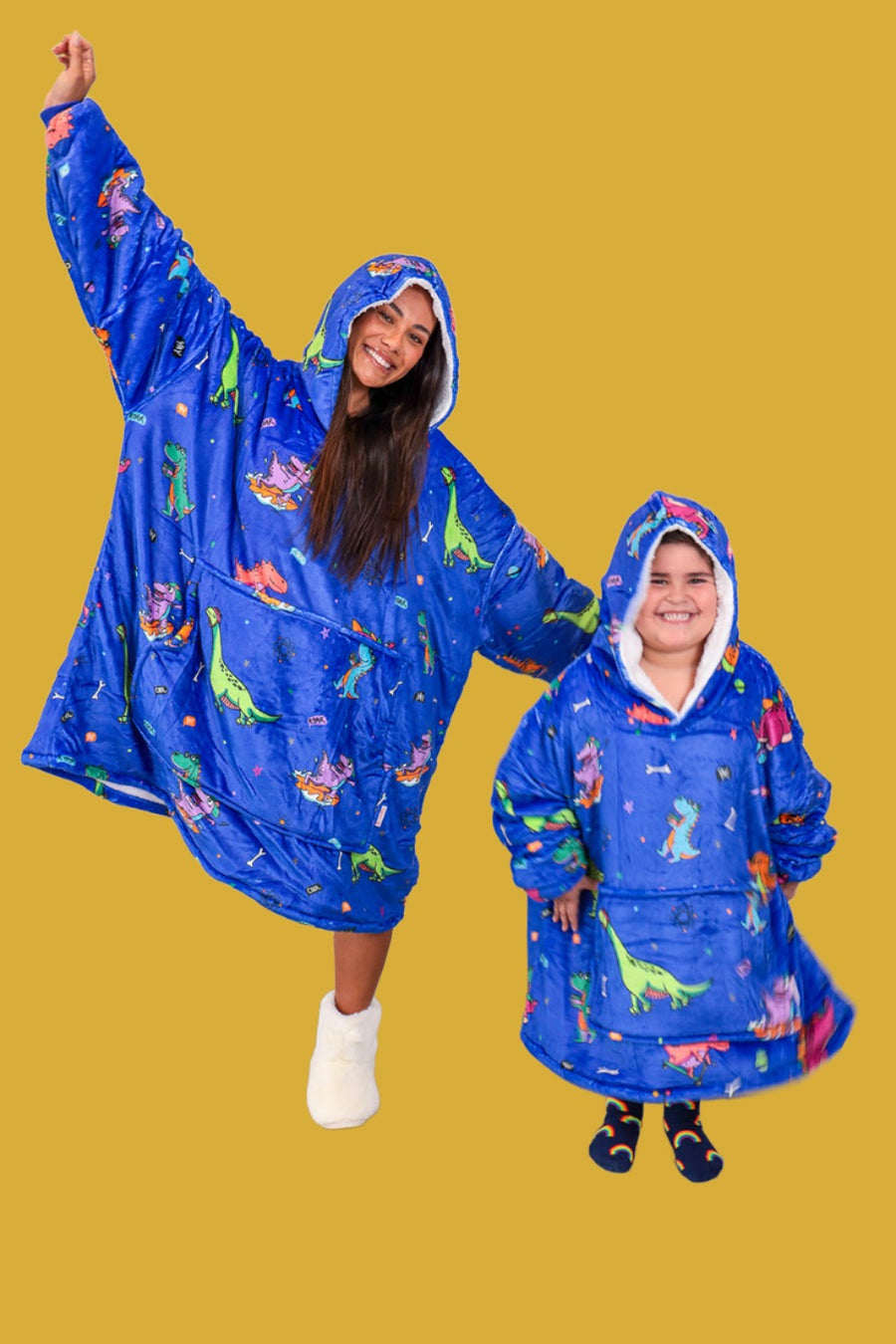 Woodle Wearable Blanket 1 Adult + 1 Kid