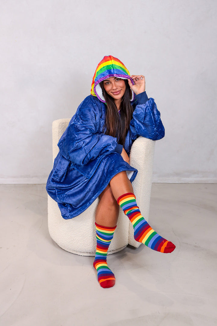 Love is Love Wearable Hooded Blanket
