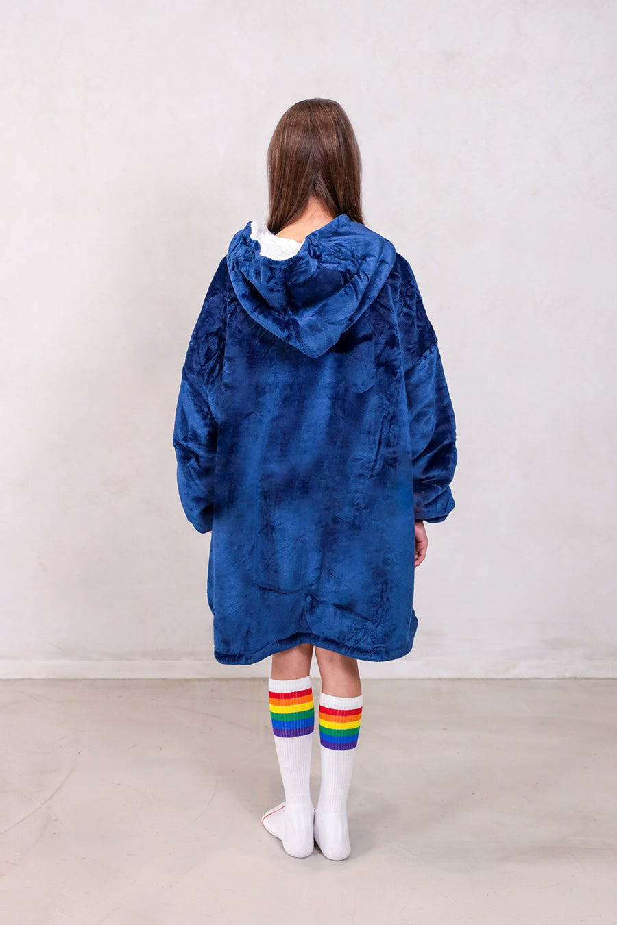 Navy Blue Kids Woodle